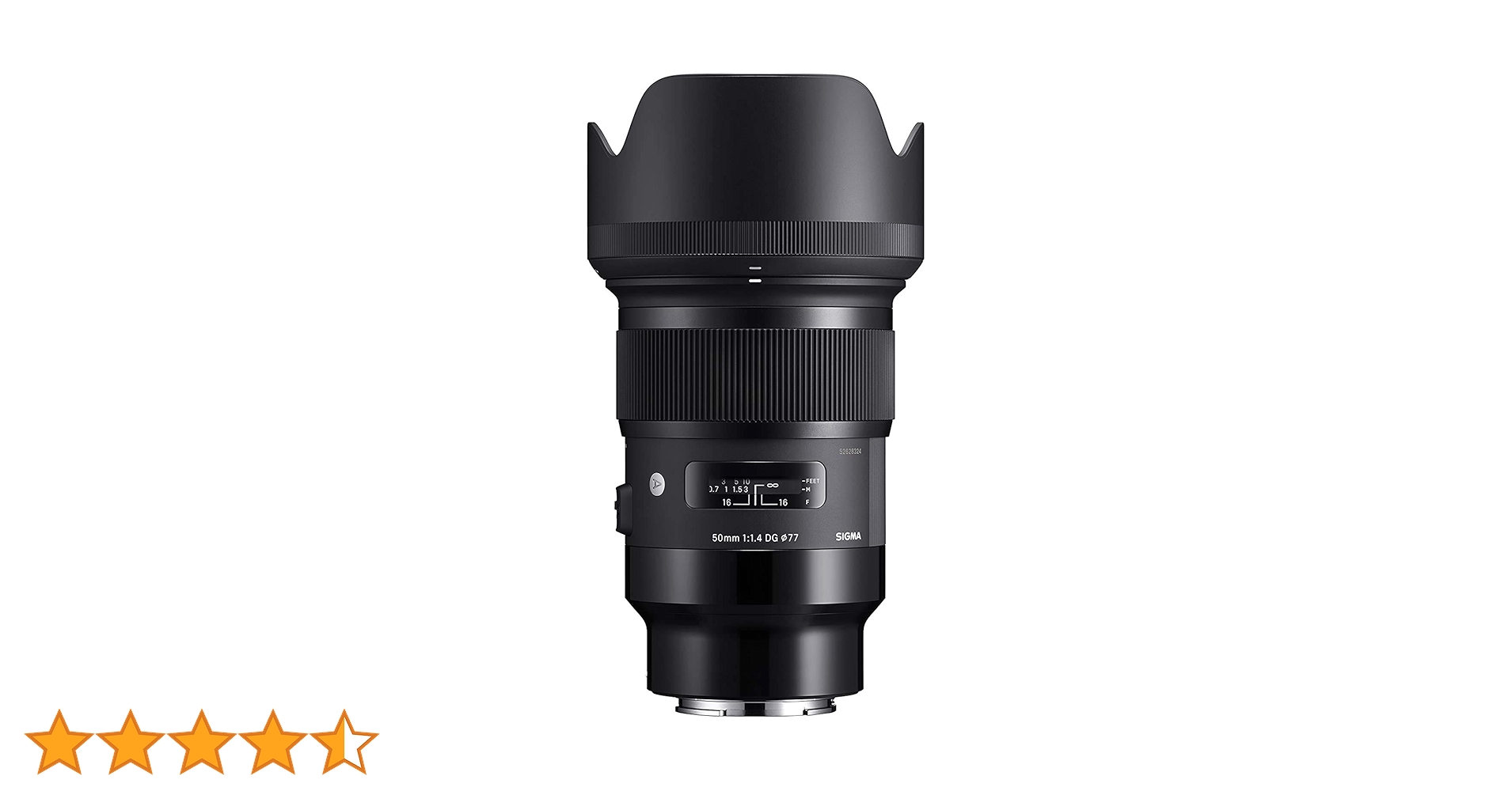 Sigma 50mm F/1.4 DG HSM Art Lens for Sony E-Mount Cameras (Black